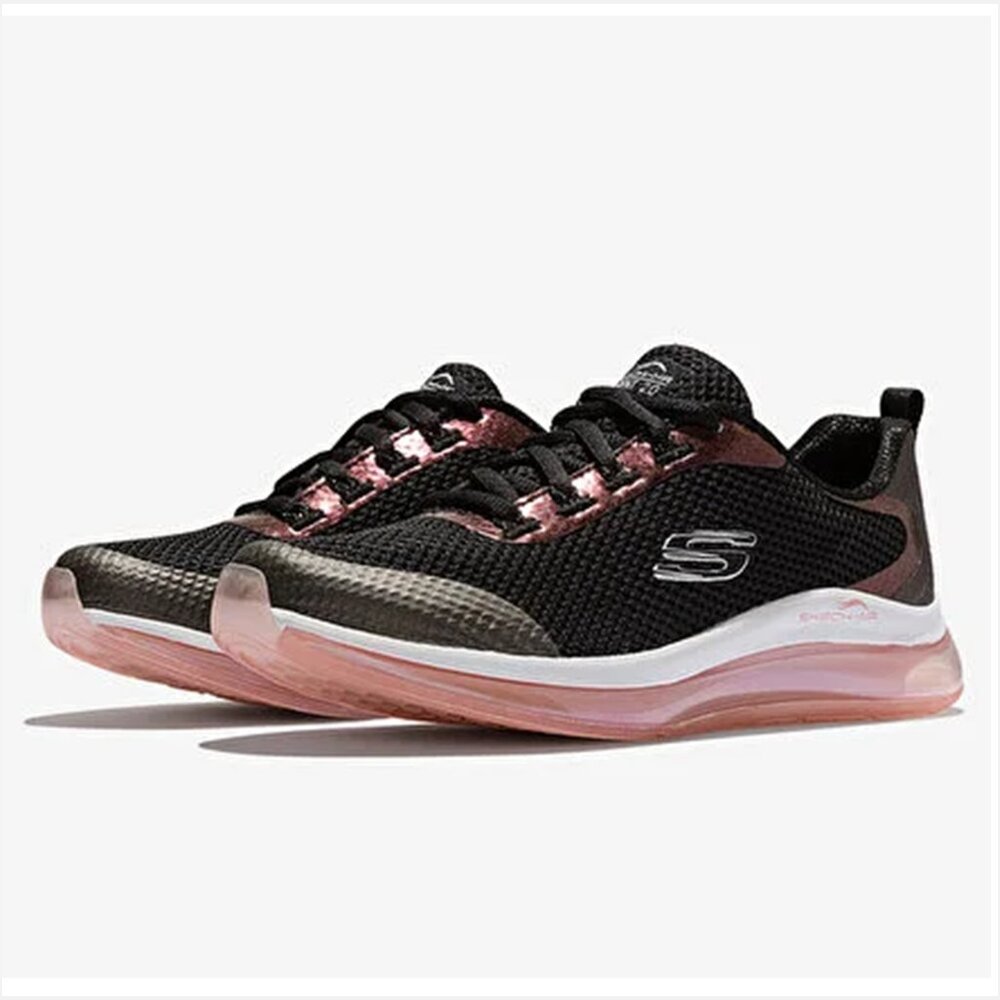 SKECHERS Skech Air Element 2.0 Pretty Fancy Black Sneakers Women US 8